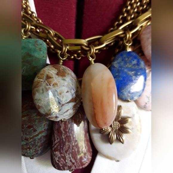 NWOT Stephen Dweck stone necklace - Picture 2 of 5